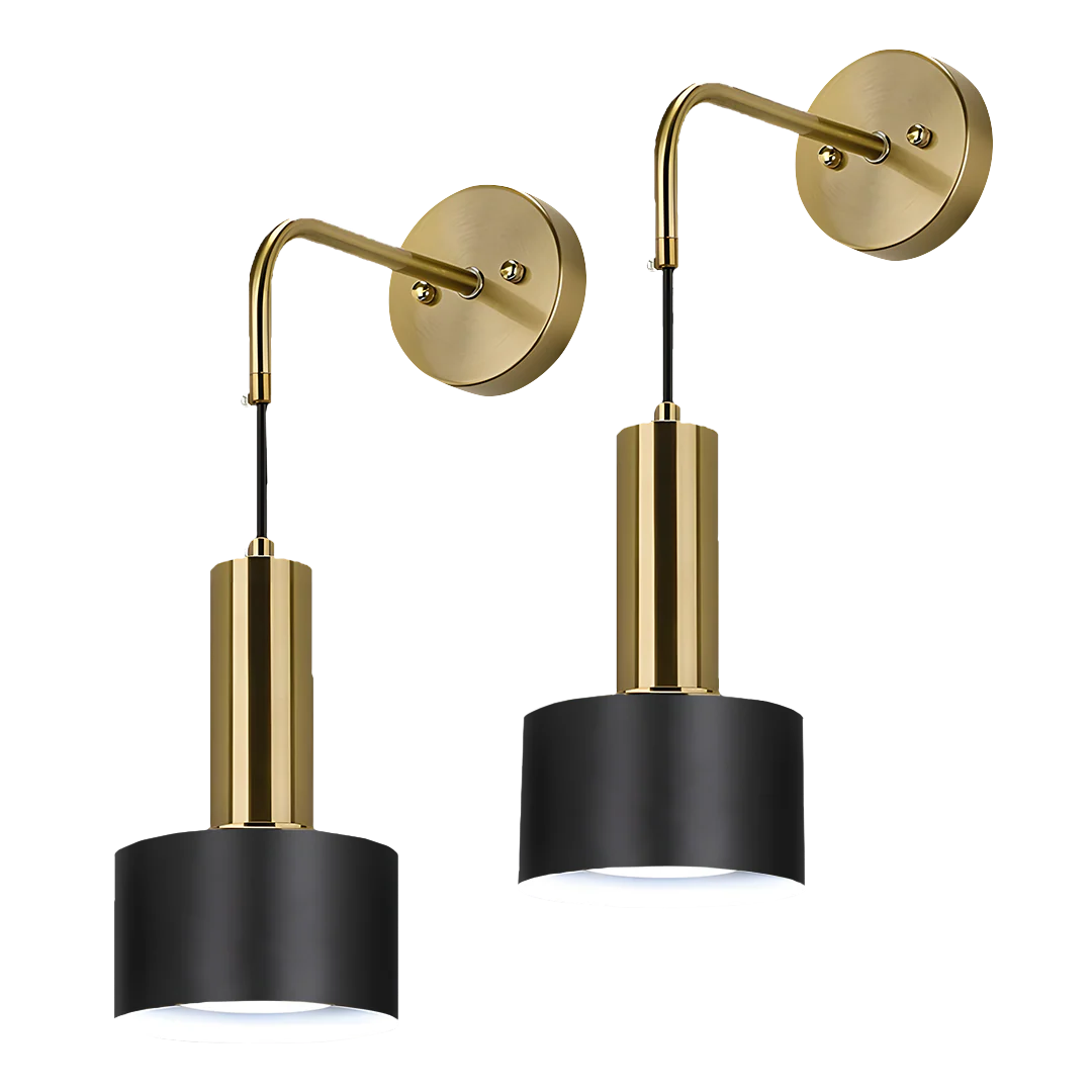 GLOWDROP WIRELESS WALL SCONCES (SET OF 2 + 2 BULBS FREE)